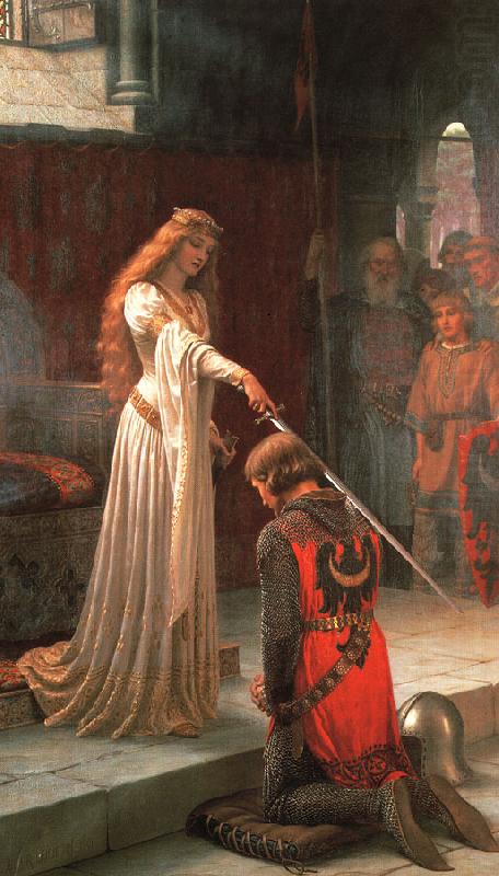 The Accolade, Edmund Blair Leighton